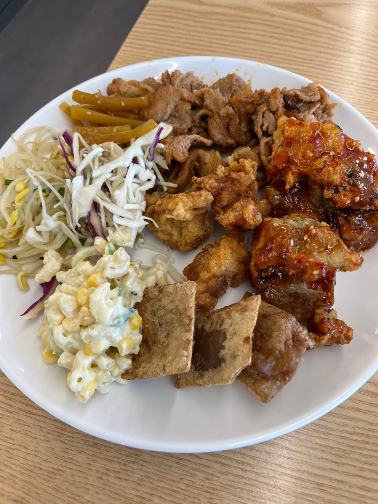  후우, 오늘부터 다시 아침 1일1식! 코다리강정, 마늘쫑건새우파스타, 네모만두, 콘샐러드, 콩나물무침(후식 소믈리에 등장)