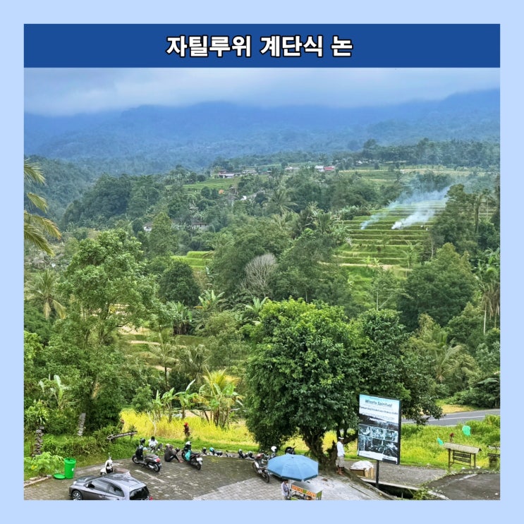 [발리]  유네스코 세계문화유산에 등재된 '자틸루위 계단식 논 (Jatiluwih Rice Terraces)'