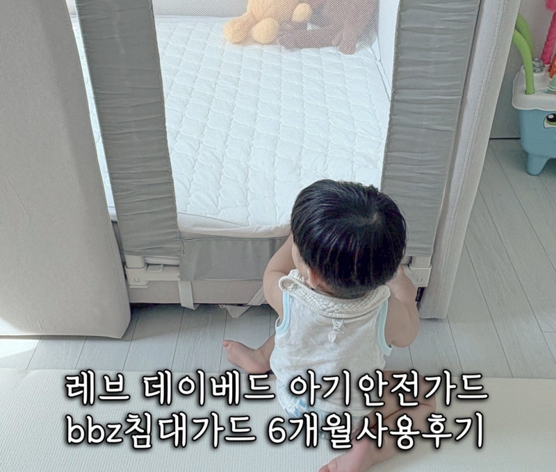 bbz침대가드 레이디가구 레브 데이베드 침대안전가드 6개월 사용후기