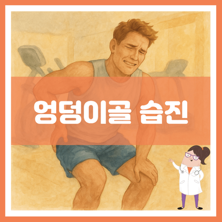  엉덩이골 습진 원인 증상 관리