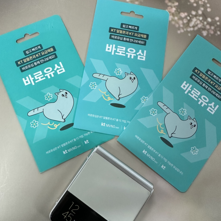  KT바로유심 구매 방법 및 선불폰 개통 절차