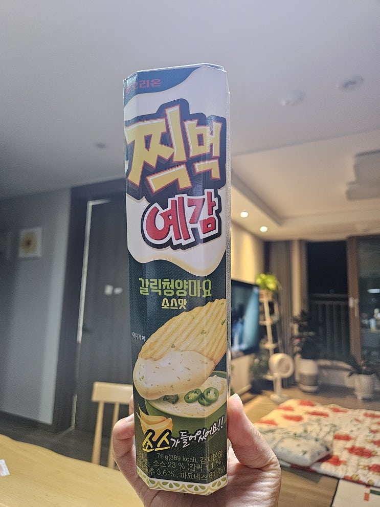  찍먹예감 갈릭청양마요 후기, 매울까? 치폴레랑 비교해봤어요!