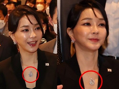  "김건희 가짜 목걸이, 평소 스타일?"...'국격' 지적에 尹측근이 한 말