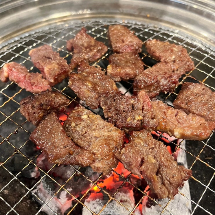  송도 소고기 맛집 우정소갈비 라면 김치전 서비스