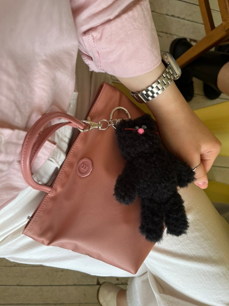  minitmute clo mini soft pink/미닛뮤트 클로 미니 소프트핑크 후기/미니백 추천/+착샷