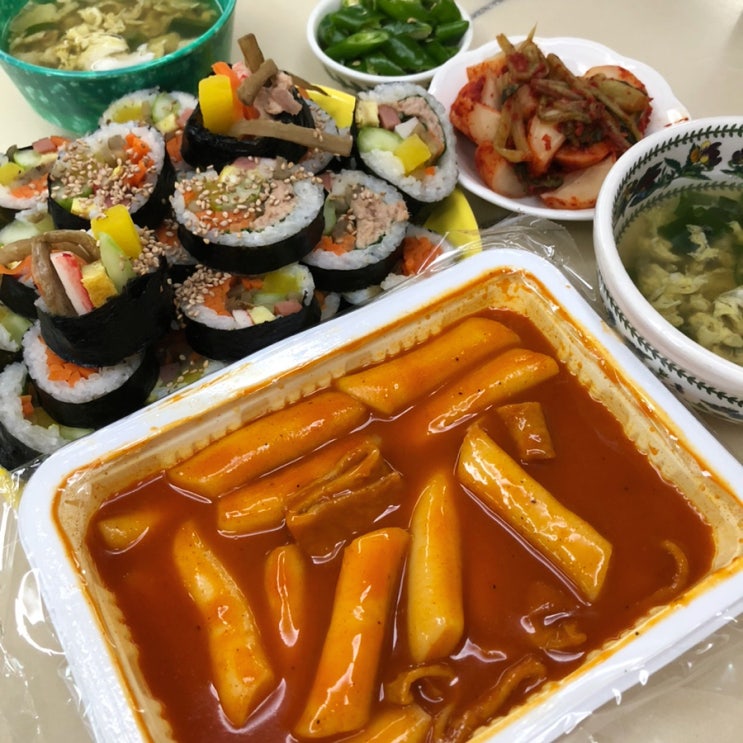  송도 김밥 맛집 마포떡볶이 배달