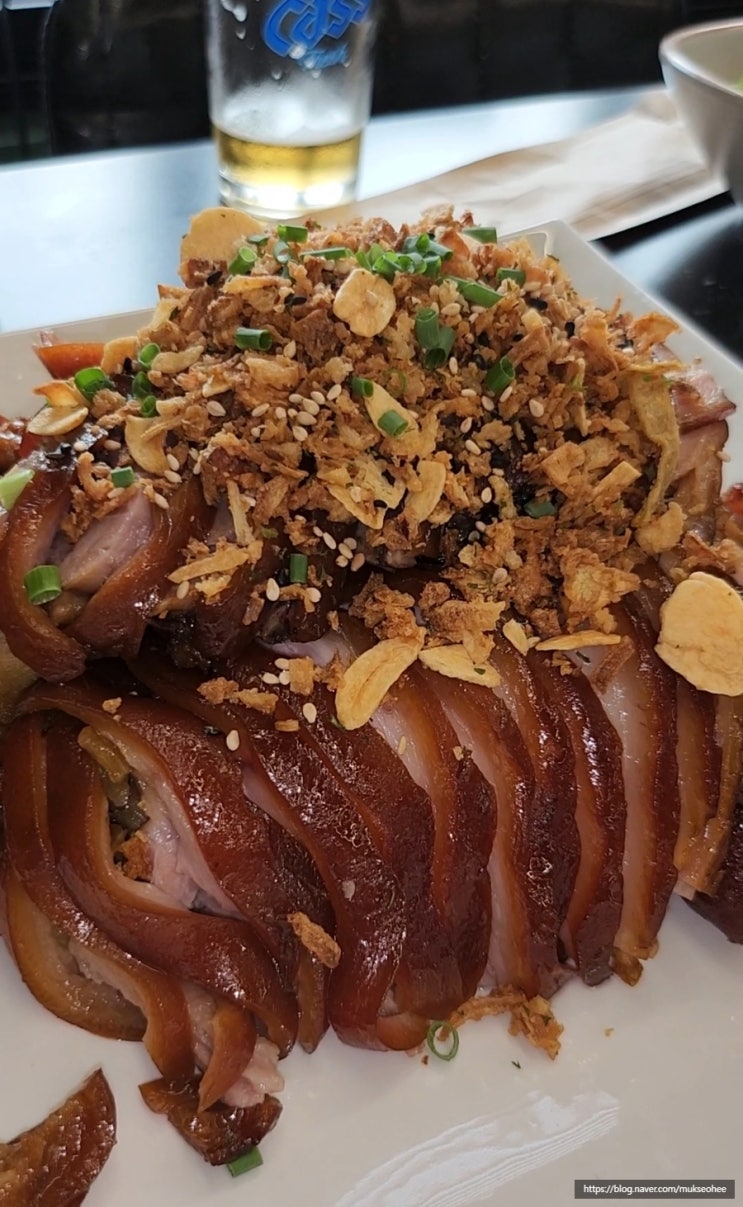  흑석동 족발 먹자 미족현 된장찌개 서비스 중앙대근처 맛집