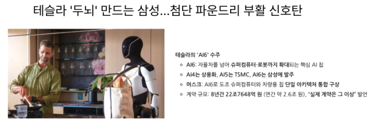  [7월28일]테슬라의AI반도체 삼성수주, MS엣지에 코파일럿 탑재, Pyth Network