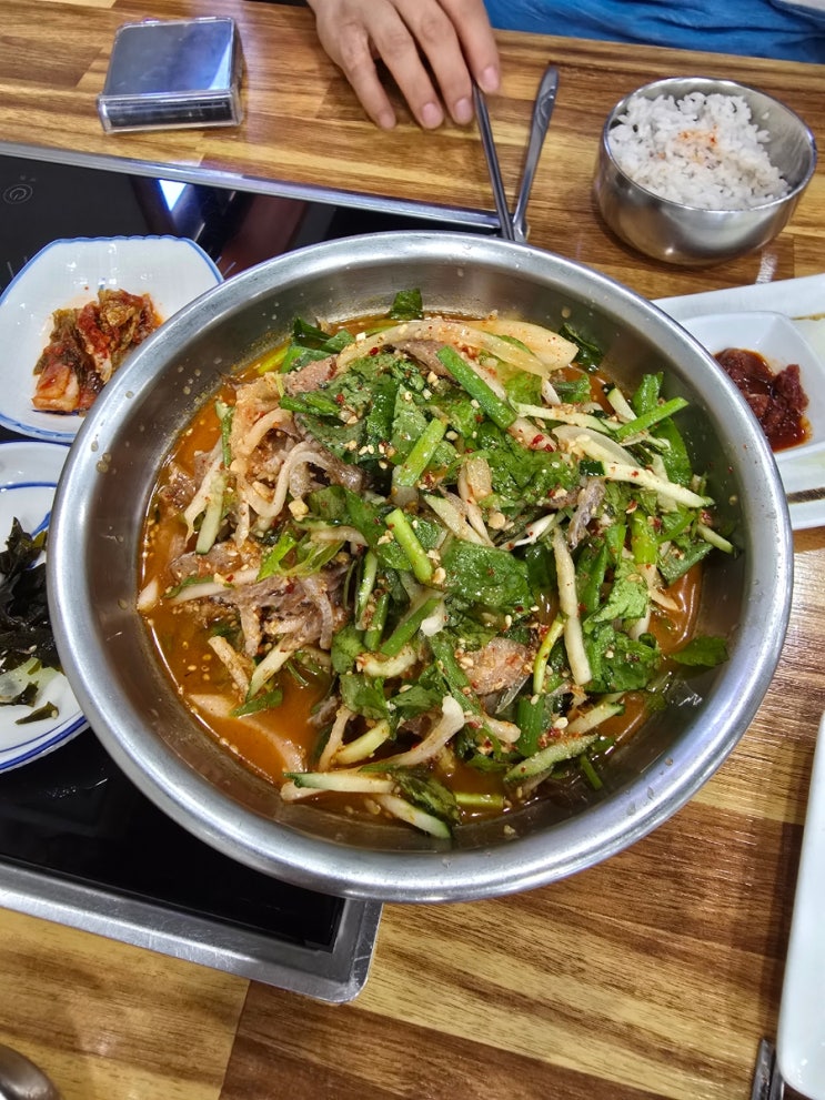  제주 자리돔 물회 맛집 해원앙