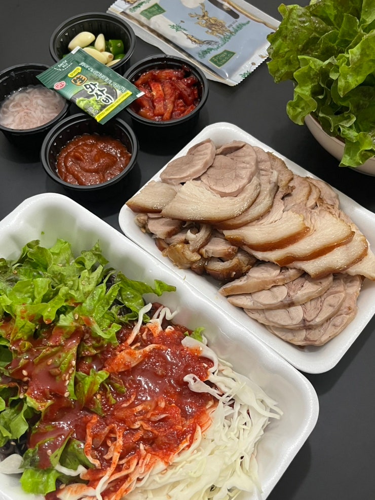  양산 족발 맛집 족발이다 물금증산점1인 족발 11,000원 인증