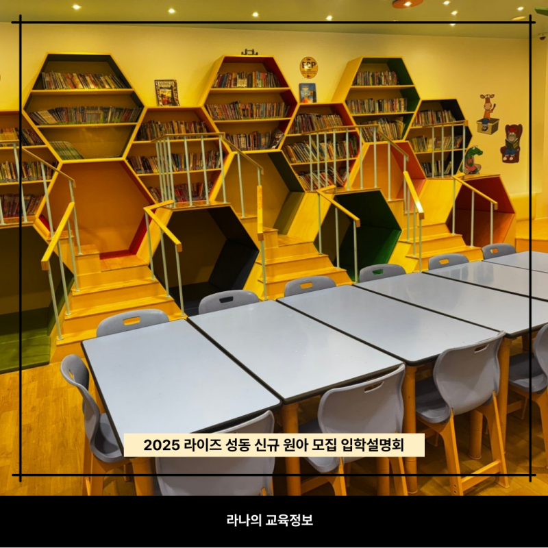 2025 Rise Seongdong English Kindergarten Online Briefing Recruitment Begins