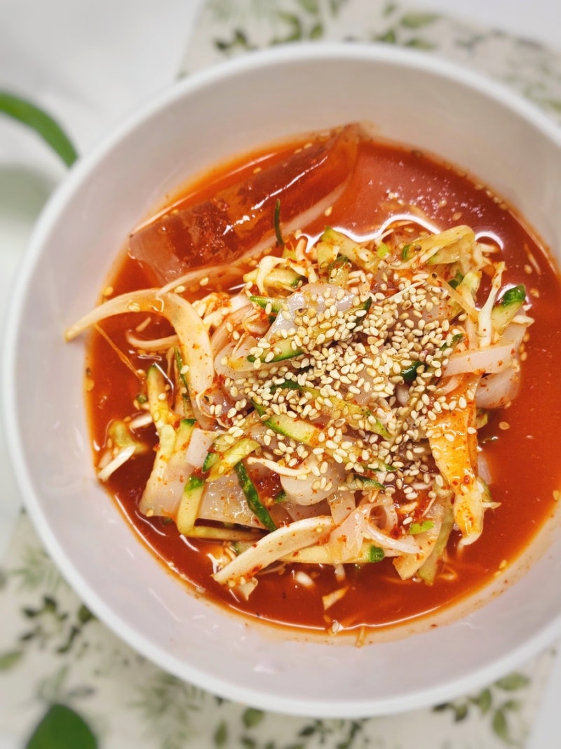 한치 물회 만드는 법 물회 양념장 레시피 한치요리