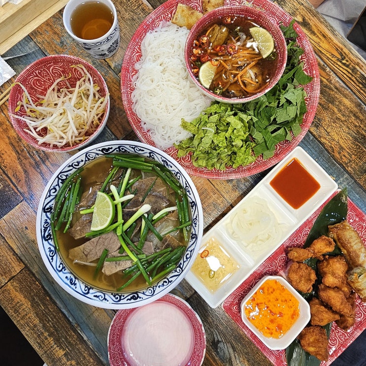  [연산동쌀국수 맛집] 퍼짜세트로 분짜·퍼보·가라아게까지! 베트남 음식점 ‘더노이’ 방문 후기