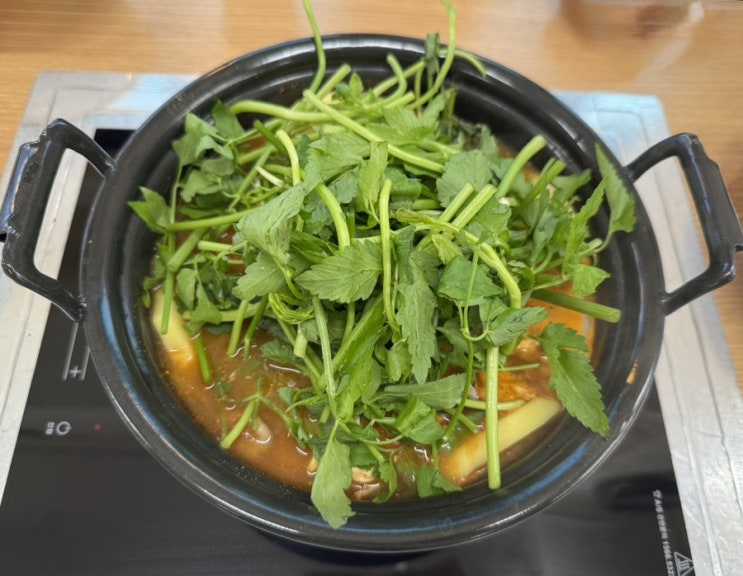  등촌샤브칼국수 왕십리점 ㅣ 샤브에 진심인 사람 손