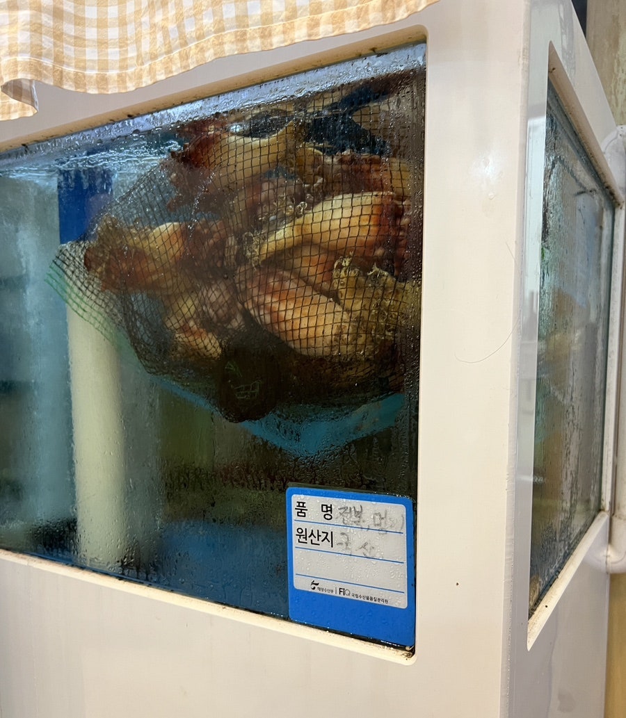 구룡포해녀전복 사진 2