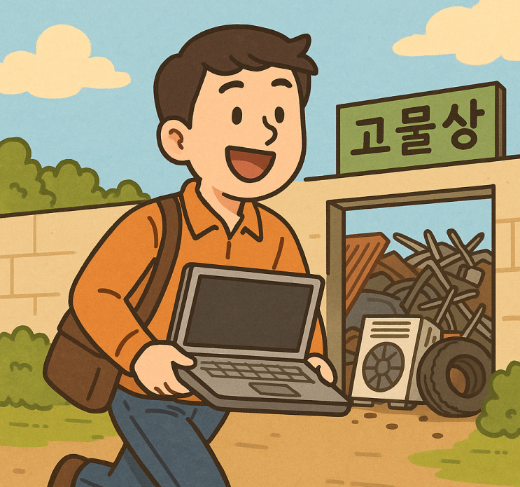  양평읍 고물컴퓨터/노트북 판매·처리, 마음편하게 정리하고 싶다면? <양평고물상 명성철재·고물>