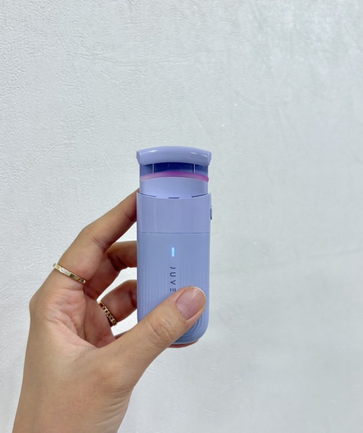  짧고 컬링 잘 안 되는 속눈썹 고민이라면, 쥬베라 속눈썹 고데기 히팅 뷰러 추천!