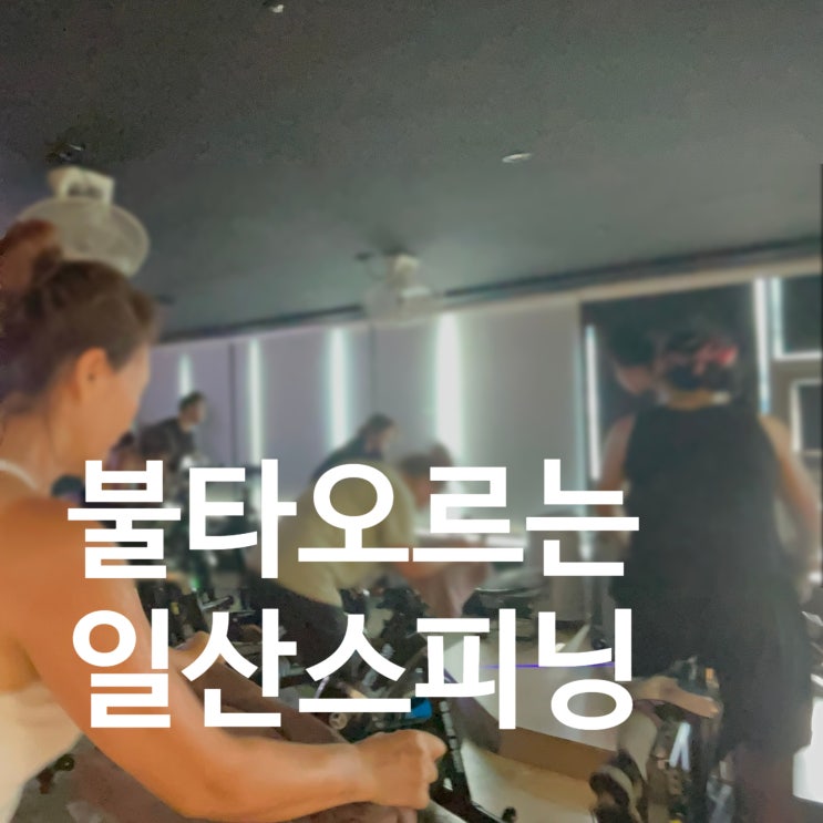  일산 스피닝 불타오르네