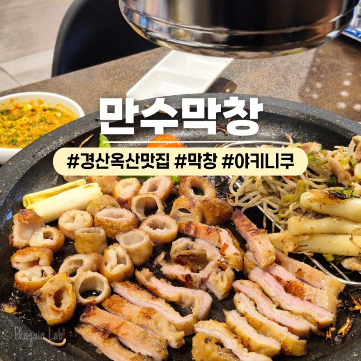  경산옥산맛집 만수막창 막창과 야키니쿠를 함께 즐길 수 있는 경산옥산 막창맛집
