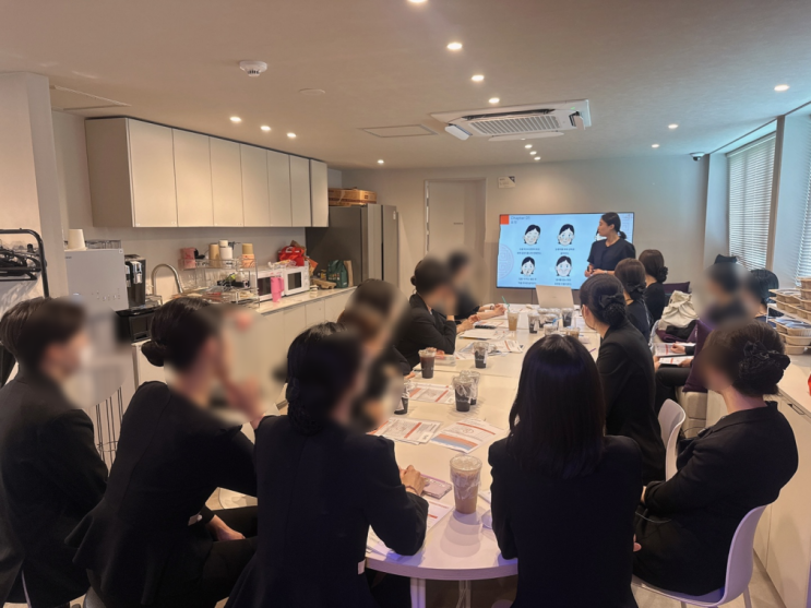  데이뷰 강남점  CS 교육 고객 응대  오름에이치 출강 후기 강남역 피부과