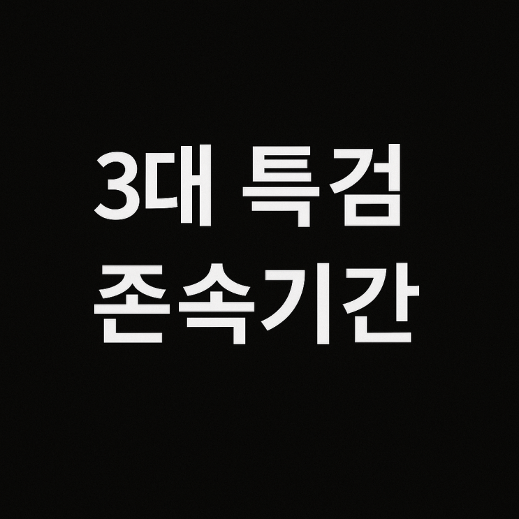 <b>3대 특검</b> 존속기간 완벽정리 언제까지 <b>수사</b>할까