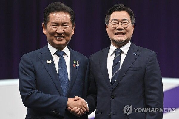  [종합] 정청래·박찬대, 조국 사면 "대통령 고유 권한", APEC에 "김정은 초청해야" 한목소리