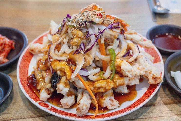  오랜만의 친구들과 즐기는 원조 부자손짜장 송포동본점, 경남 사천 맛집