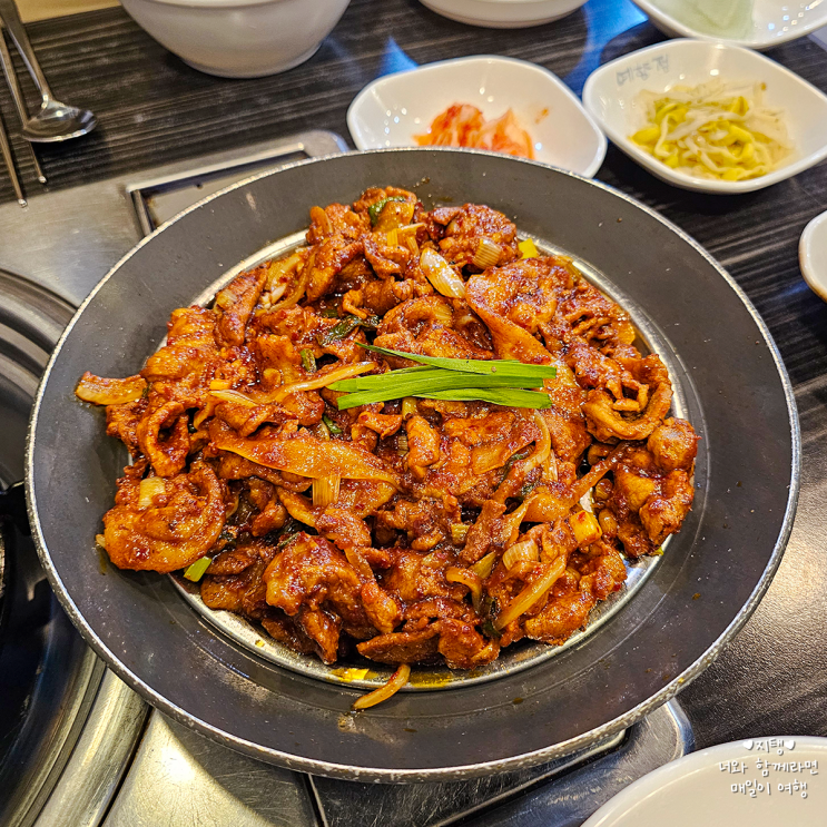  김치찌개 두루치기 다 되는 제주시 아라동 맛집 예향정 후기 솔직하게