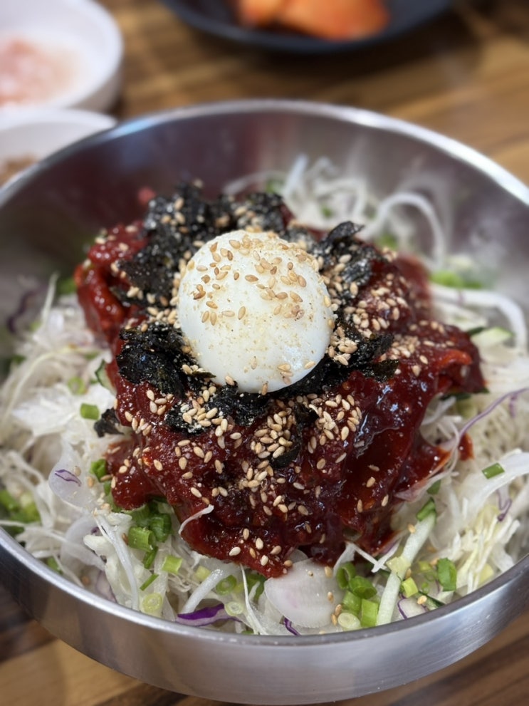  포항 칼국수 맛집 북구 시내 국수이야기 비빔국수 콩국수 수육 후기