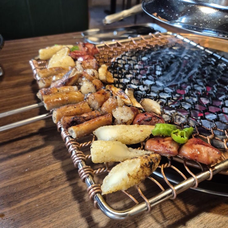  [미라보양대창] 모듬구이/김치물막국수/특양볶음밥/된장찌개