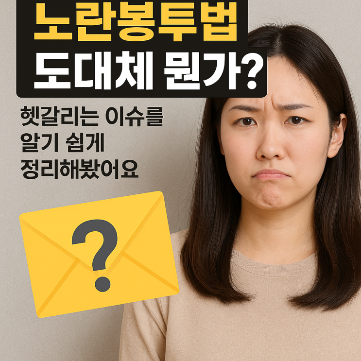  노란봉투법 도대체 뭔가? 헷갈리는 이슈를 알기 쉽게 정리해봤어요