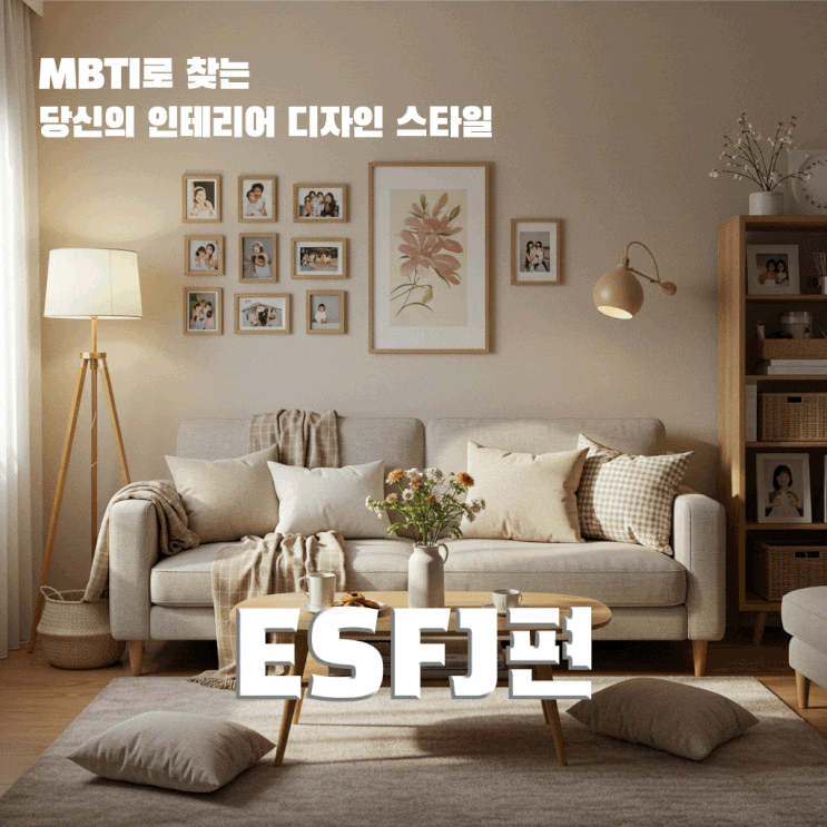  MBTI로 찾는 당신의 인테리어 디자인 스타일, [ ESFJ 편 ]