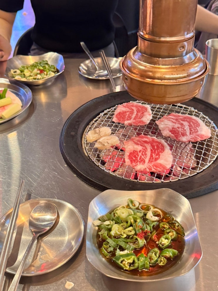  마곡역 근처 맛집 살살 녹는 차돌그릴 서울식물원 근처 고기집