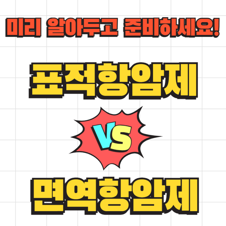  표적항암제와 면역항암제, 최신 고액 항암치료 보험의 중요성