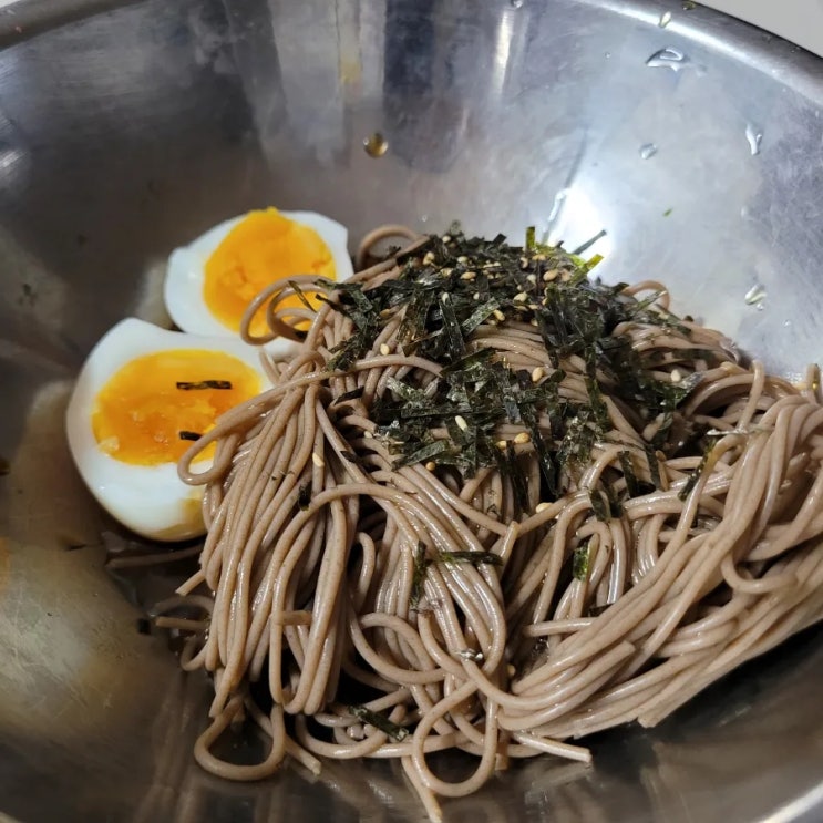  [풀무원 지구식단] 두유면 들기름 막국수 후기