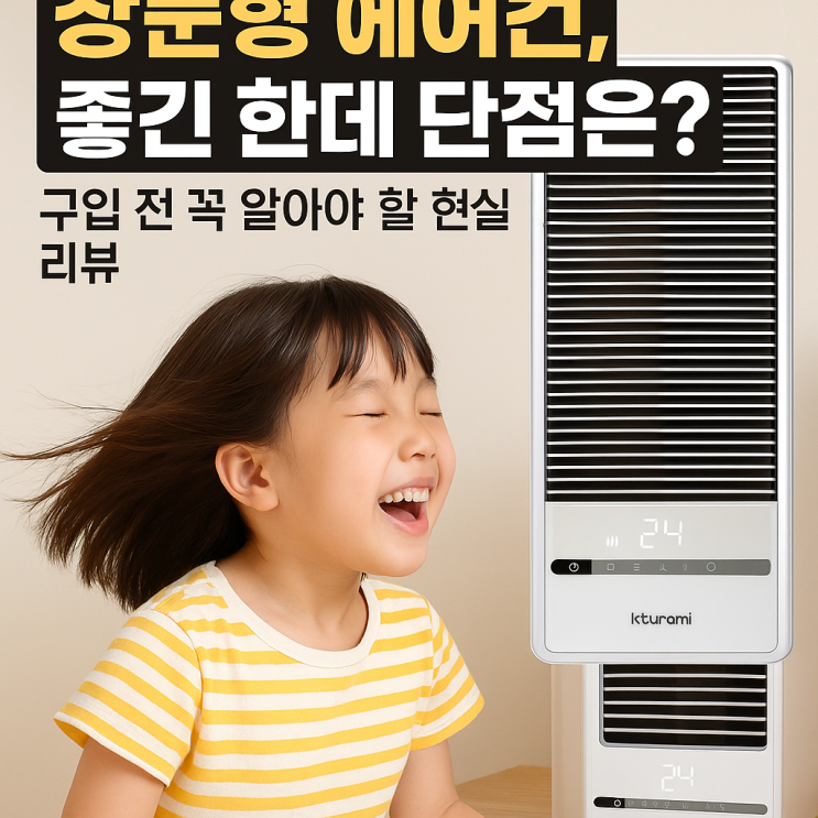  창문리뷰형 에어컨, 좋긴 한데 단점은? 구입 전 꼭 알아야 할 현실