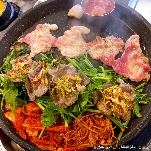 그랜드 하얏트 제주 근처 맛집 제주 숙성 육쌈 목살 고기 추천