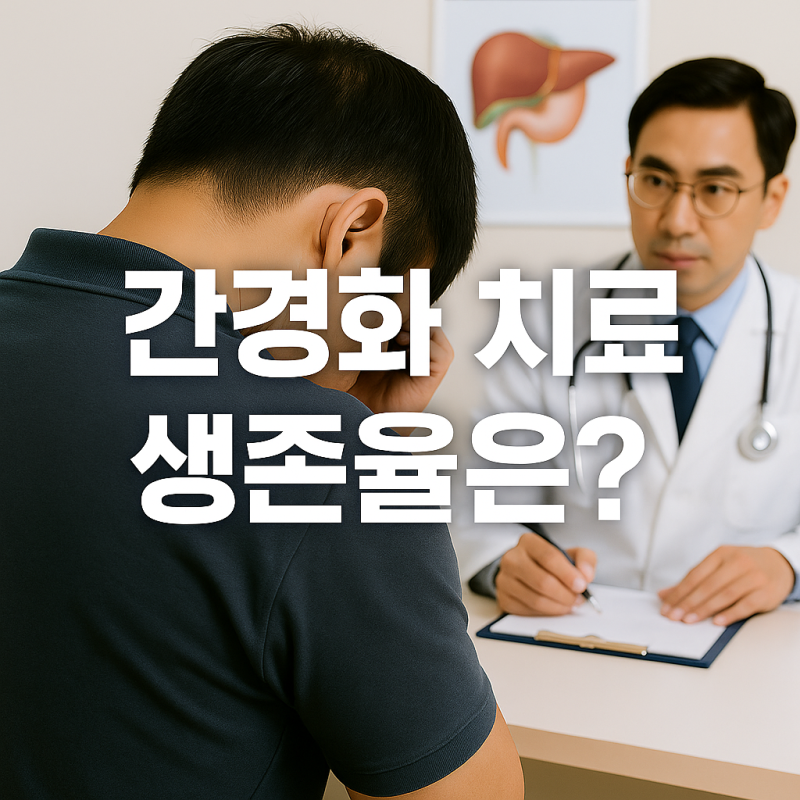 간경화 치료법과 예후, 생존율은?