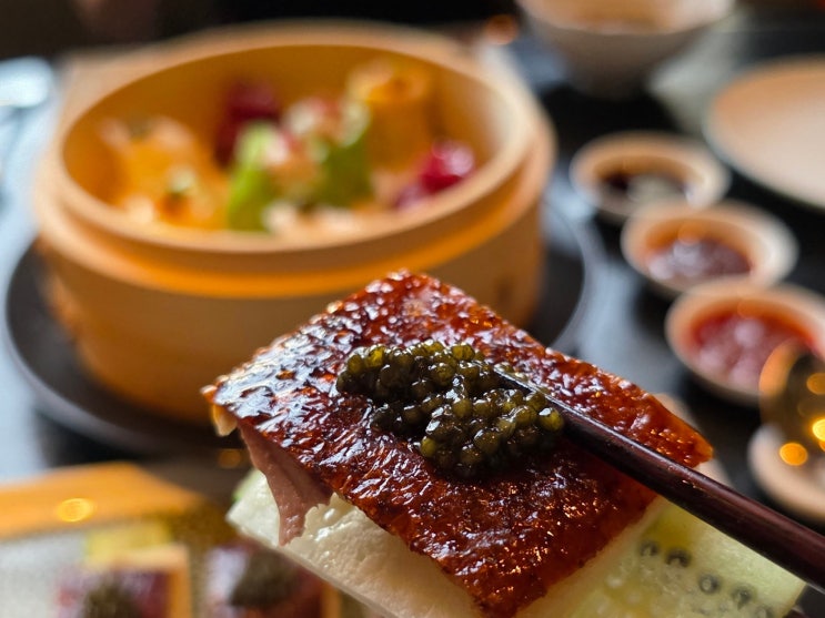  상하이 미슐랭 스타일 중식의 정점, 하카산 상하이(Hakkasan Shanghai)방문기