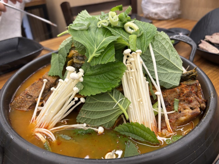  안산 월피동맛집 백암시골순대국 성포역점 24시 감자탕 순대국 맛집
