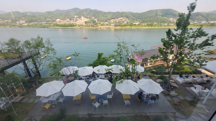 [경기 남양주 카페] 라온숨 - 시원한 북한강뷰와 함께하는 여유