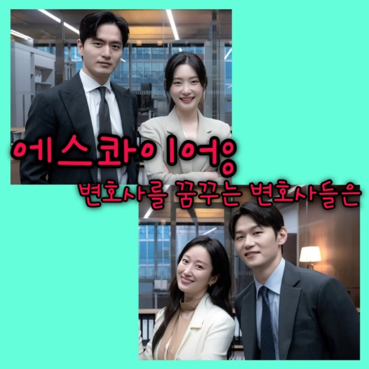 에스콰이어 변호사를 꿈꾸는 변호사들 드라마 출연진 등장인물 정보