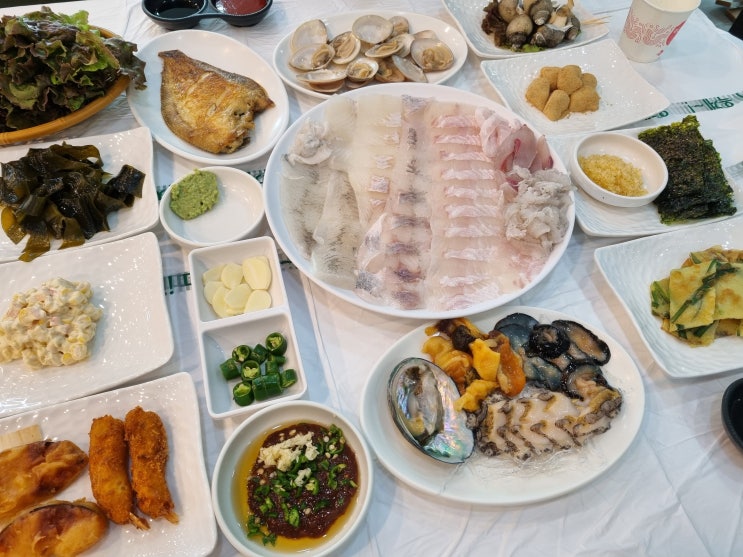  탑스텐호텔근처횟집 옛포구횟집 픽업해서 편리한 맛집