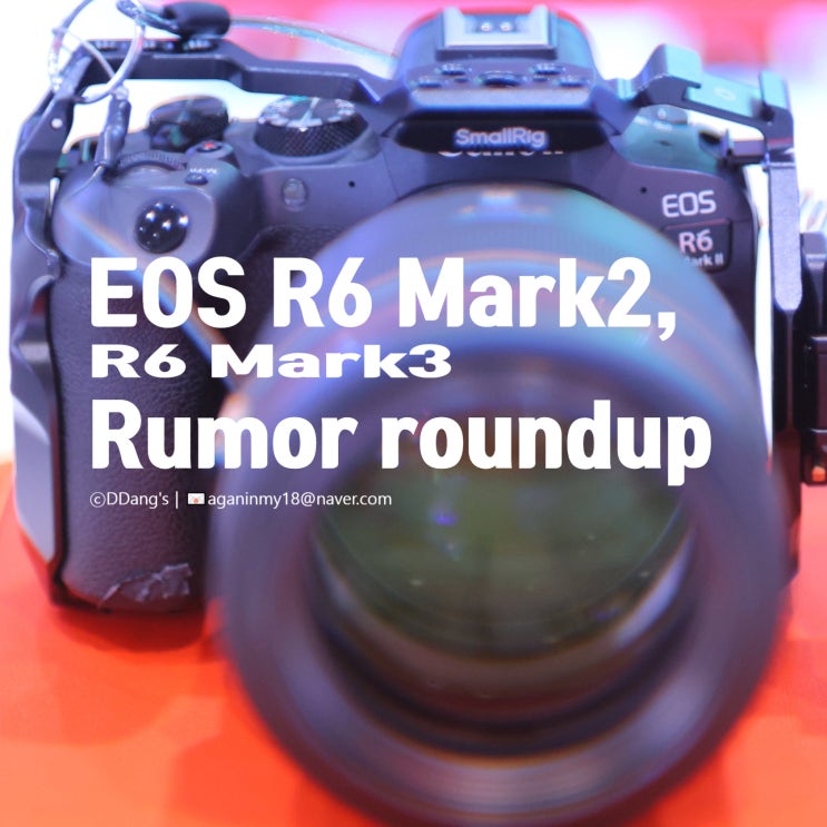  R6 Mark III 루머 스펙 분석과 R6 Mark II 실사용 후기: 2년간의 만족, 그리고 기대