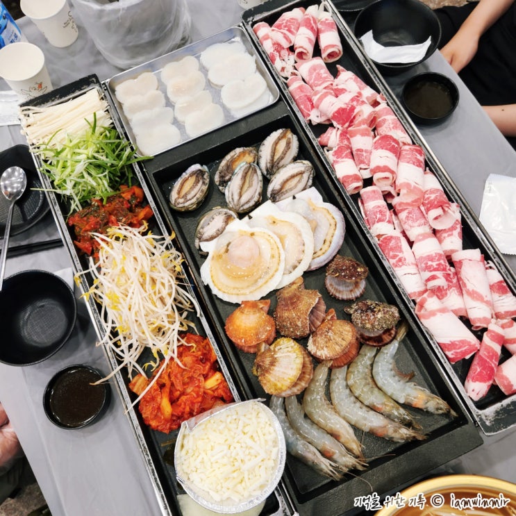  보령 죽도 상화원 해물삼합구이, 월전리843