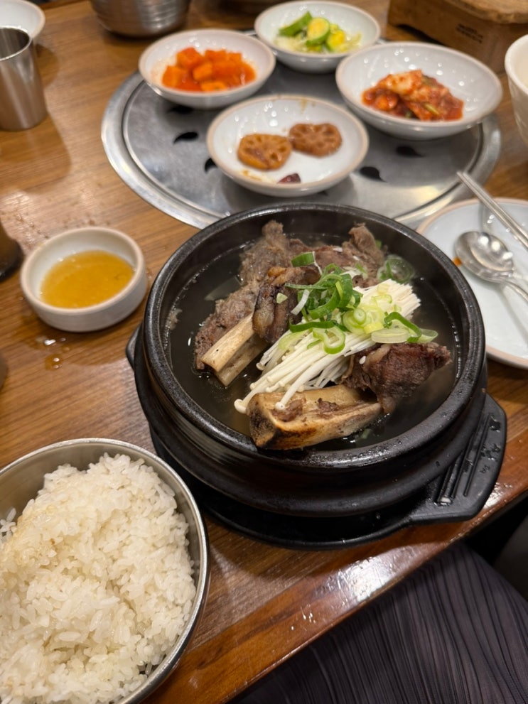 [배꼽집 여의도점] 여의도 단체 점심 갈비탕 육회비빔밥 후기 평냉은 어떨까