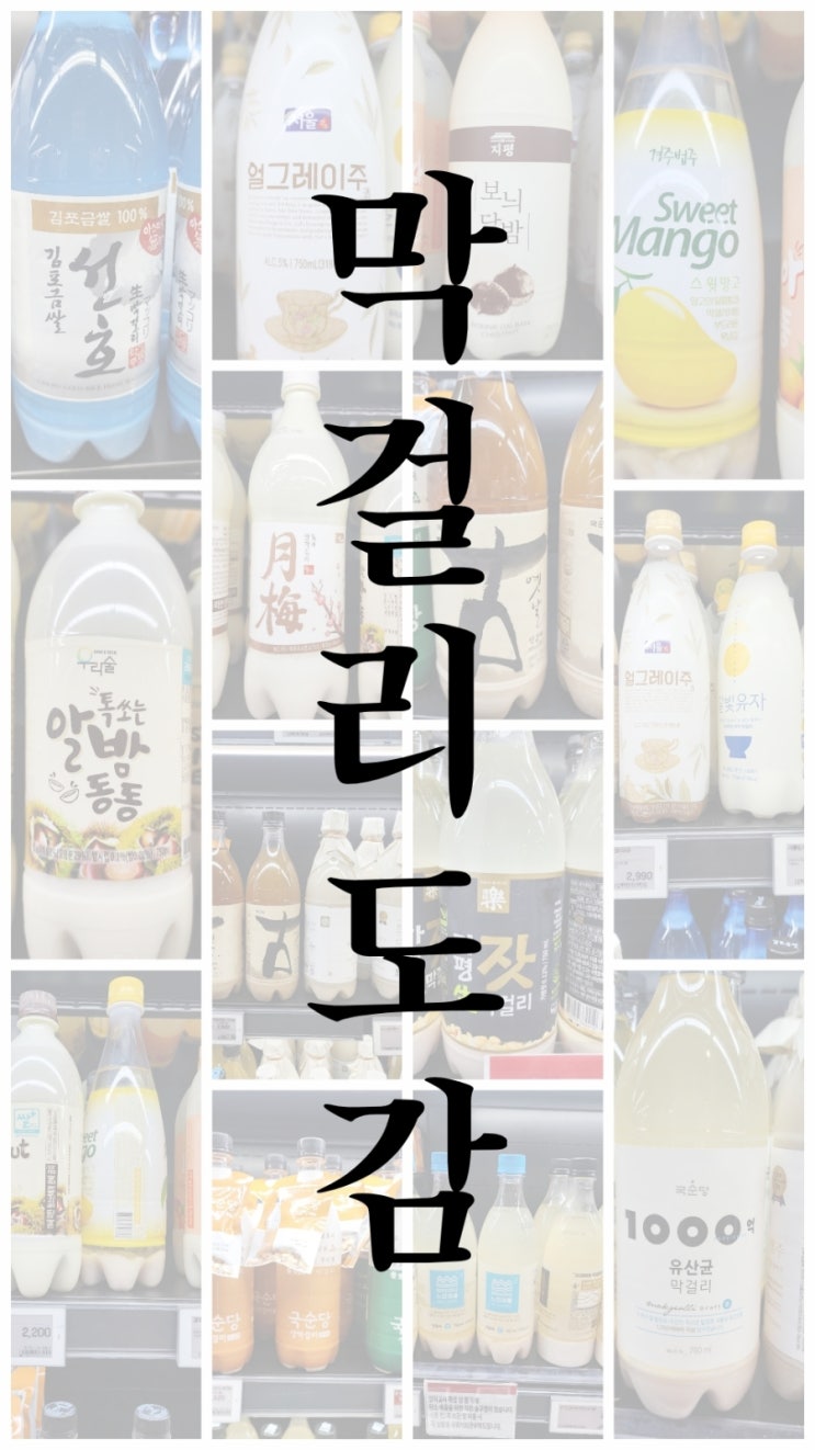 장실의 막걸리 도감