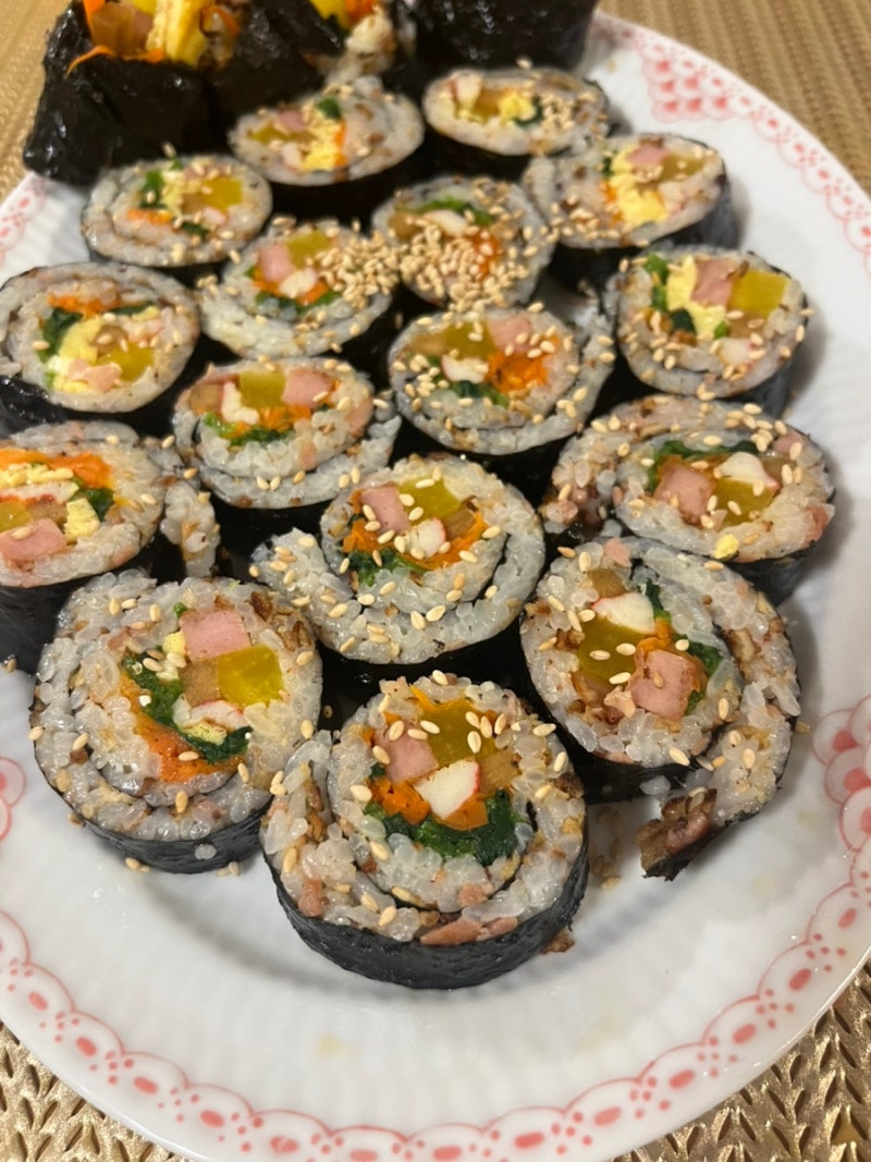 오는정김밥 만들기 - 99%재현 가능한 오는정김밥 레시피 | 성공적인 제주 오는정김밥 유부김....