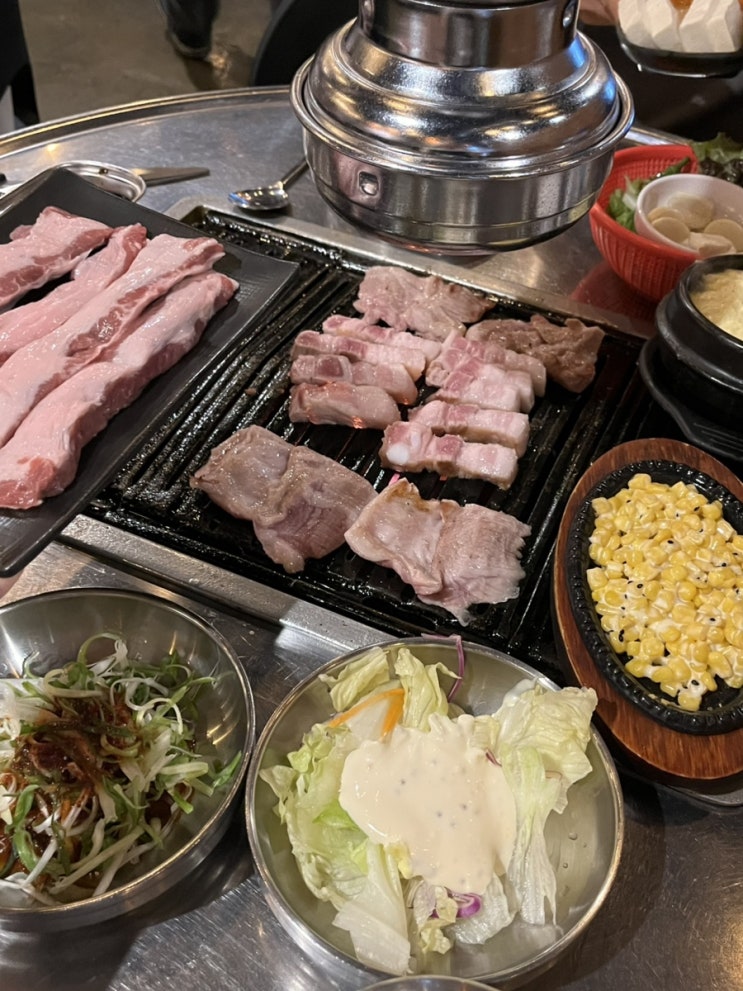  아산 탕정 고기 맛집 노을연탄구이