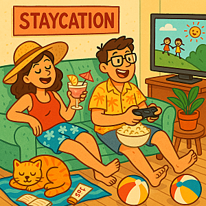 요즘 핫한 ‘스테이케이션(staycation)’이 뭐예요?
